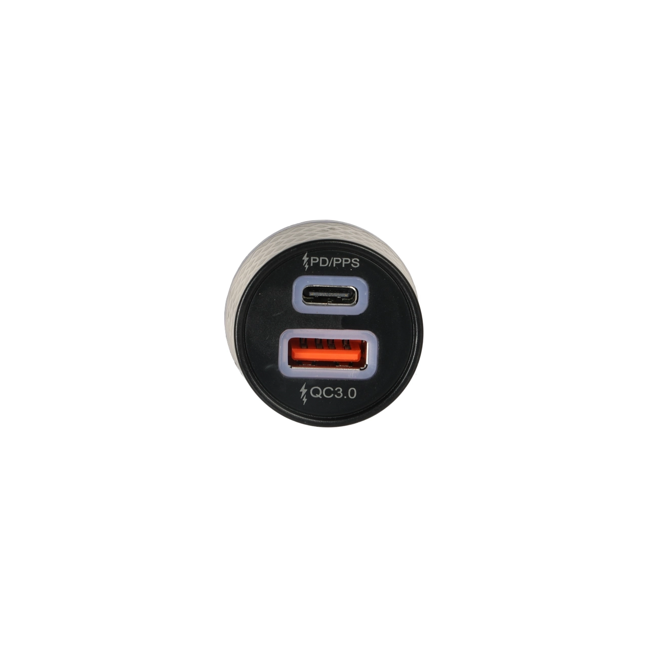شارژر فندکی PD و فست دو پورت مدل CC-68 45W - مشکی DST (گارانتی شش ماهه)